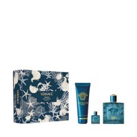 VERSACE Eros Giftset Parfum 100 ml + SG 150 ml + Parfum 5 ml